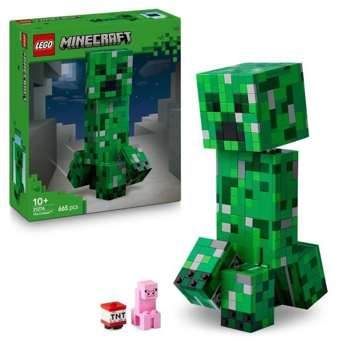 LEGO Minecraft 21276 Le Creeper - Stavebnice pro kluky od 10 let - Figurka