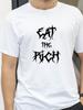 Vintage EAT THE RICH TShirt Casual Loose Fashion Tshirt Round Neck Cotton T Shirt Harajuku Mens Shortsleeve Tee Clothes