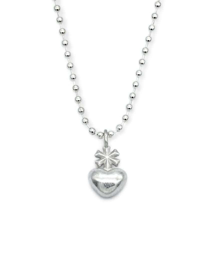 Kavka Heart Silver Necklace