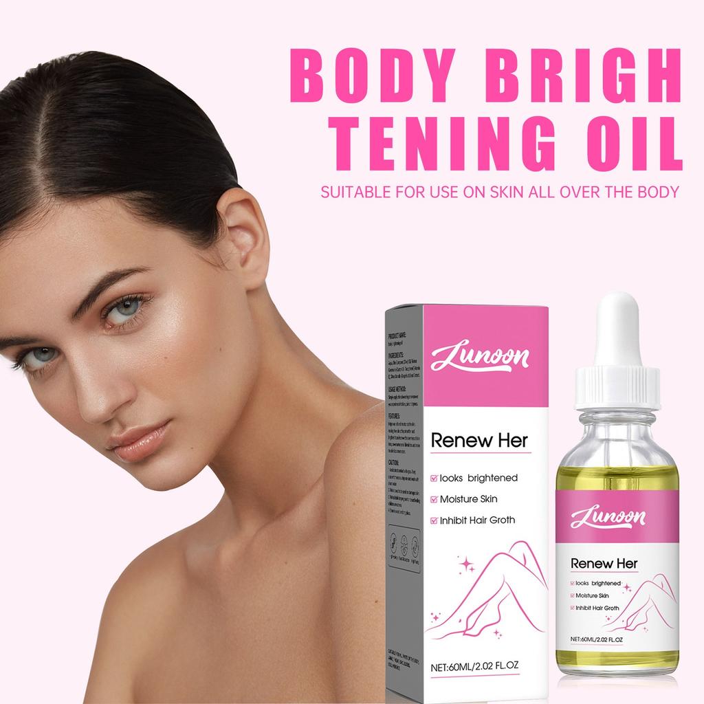 Nourishing Oil Body Oil Repairs Darkness, Moisturizes, Locks Water, Moisturizes, Brightens, And Unifies Skin Tone 60ml