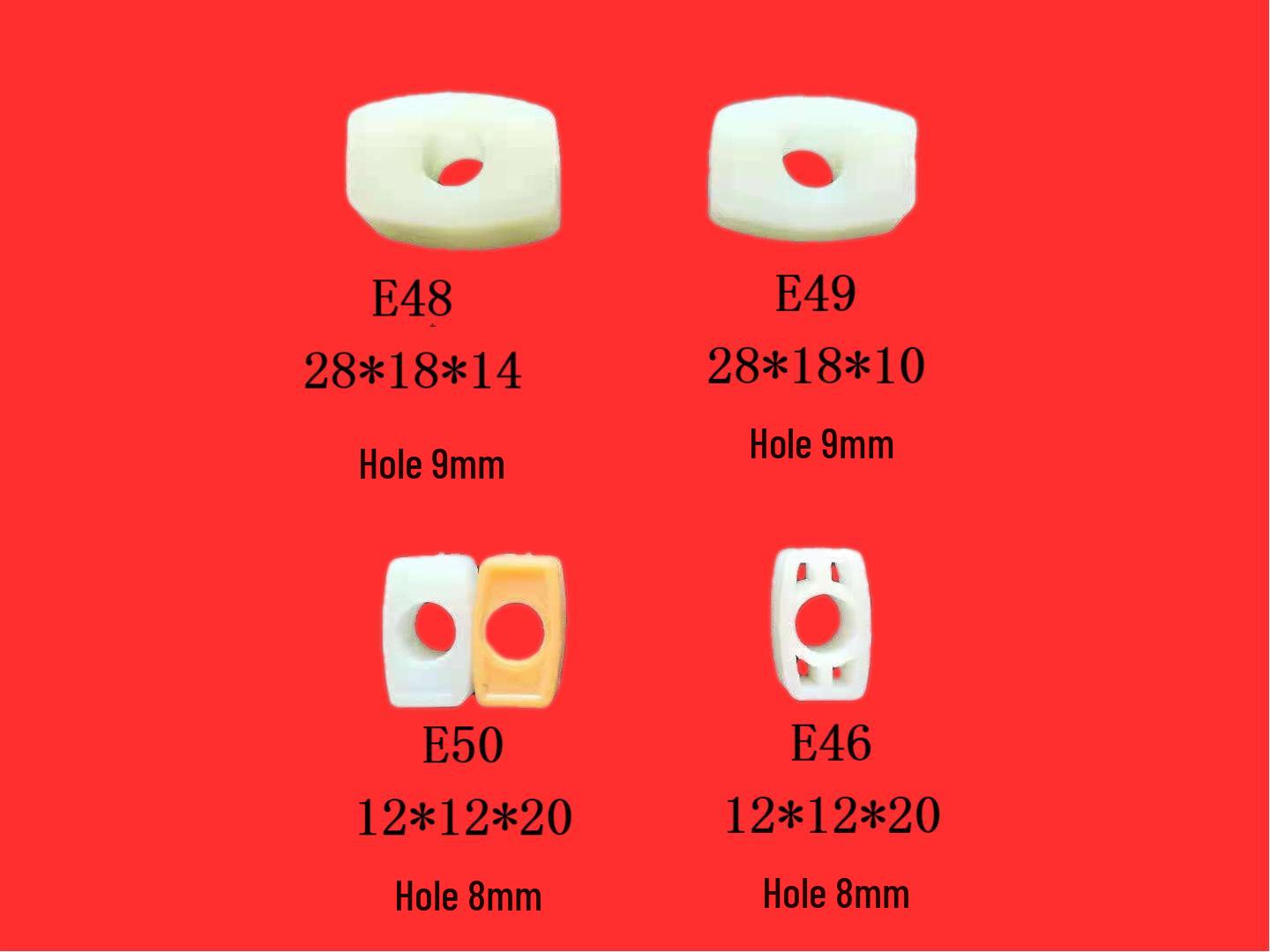 High-Speed Knitting Machine U-Shaped Nylon Slider Part U-shaped slider small tab