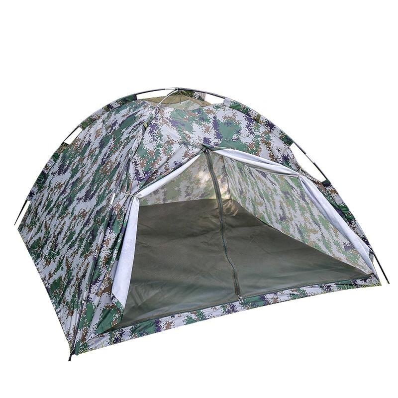 Wes Dual-Season Double-Layer Camouflage Camping Tent