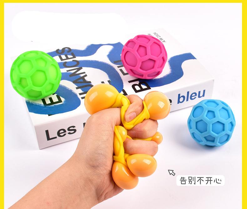 Tennis Colored Kneading Dough Ball Young Peop Educational Toy Funny DecompressionVent Squeeze Ball Gift SquishyStresd Reliever