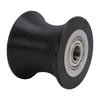 Rullo Ellittico per Gambe 61MM Ruota di Ricambio per Rullo Ellittico Per Palestra Ascensore Porta del Garage