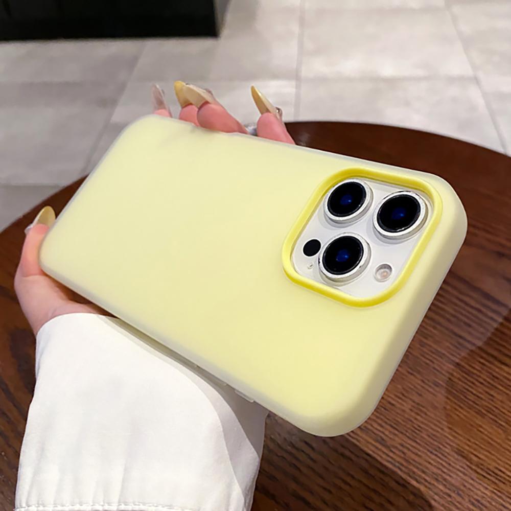Korean Style Macaron Matte Phone Case For Xiaomi Redmi 15C 14C 13C Note 14 13 12 11 Pro 4G 5G SIlicone Shockproof Soft TPU Cover