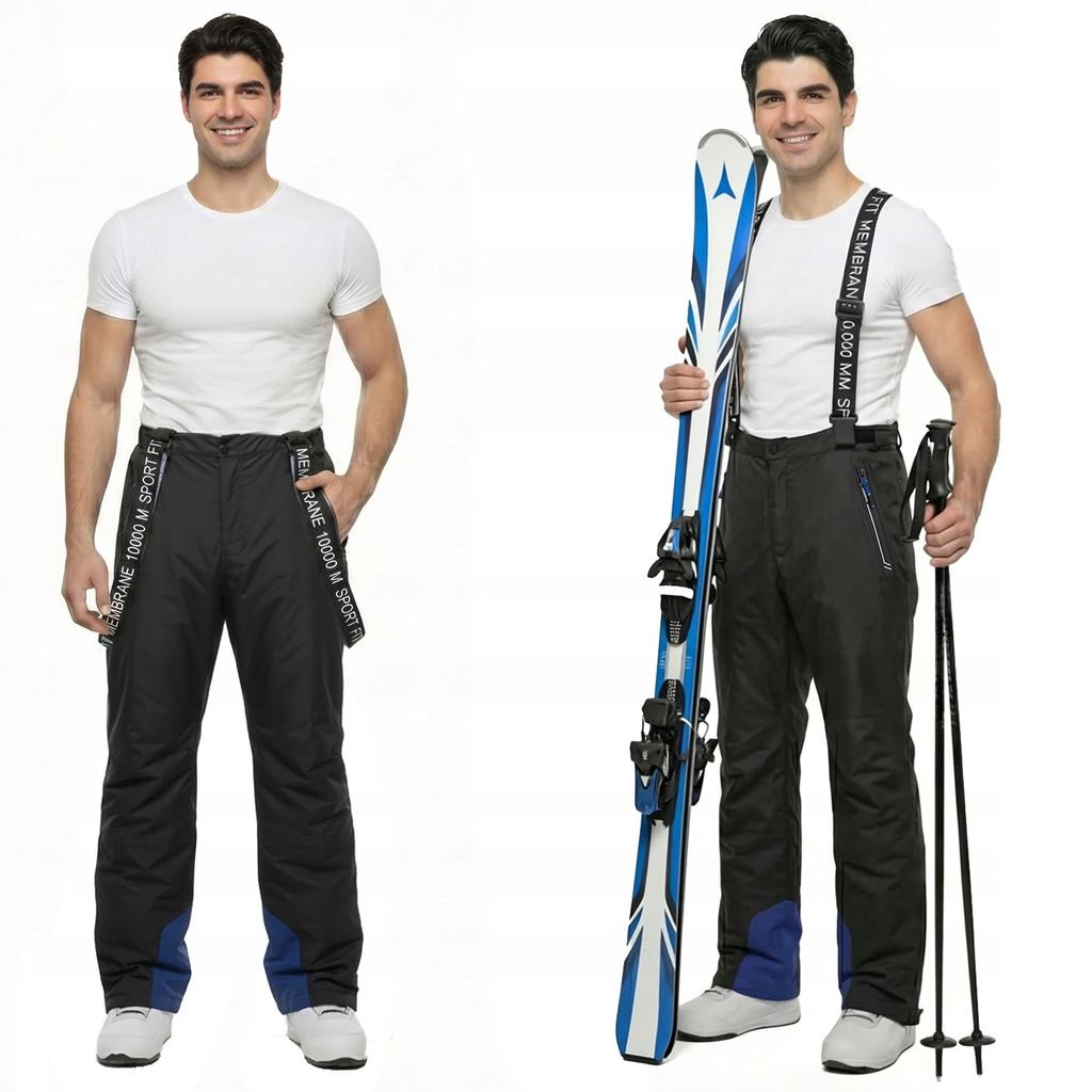 Men's Winter Ski Pants Sport Fit For The Slopes Membrane 10.000 4Xl