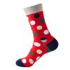 Ladies' Mid Tube Socks With Polka Dot Pattern Hip-hop Skateboard Socks