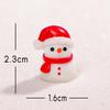 Christmas Simulation Cute Snowman Micro-landscape Car Decoration, Resin Craft Decorative Small Decoration Accessories