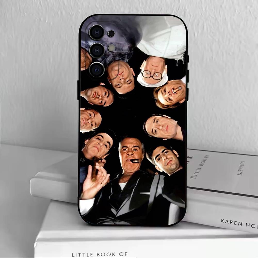 

The Tony Soprano-JG Phone Case For Samsung S25,S24,S21,S22,S23,S30,Ultra,S20,Plus,Fe,Soft Silicone Black Cover Samsung S25ULTRA