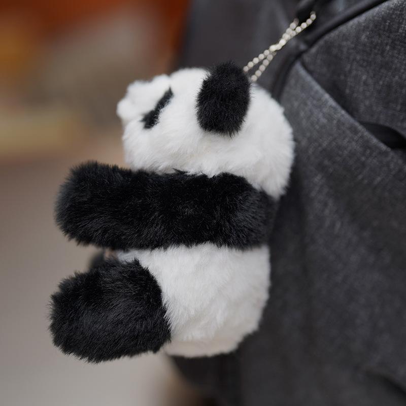 

Милые имитационные плюшевые игрушки Panda Aibao, детская кукла-комфорт, подарок на годовщину As shown in the picture