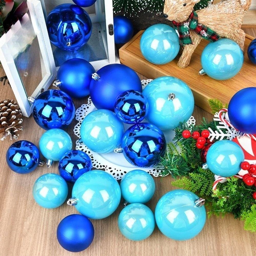 Barevná vánoční koule 10cm Vánoční koule Přívěsek Horké Vánoční ozdoby Party dekorace