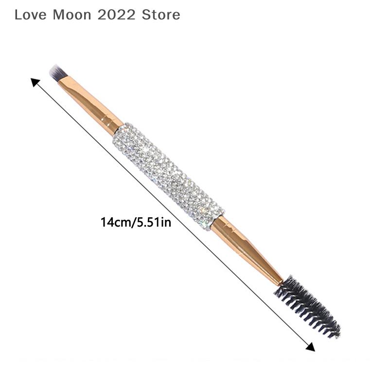 Cepillos Suaves para Pestañas Codo Contouring Cepillos para Pestañas de Doble Punta Ojos Difuminado Herramienta de Maquillaje Cosmético
