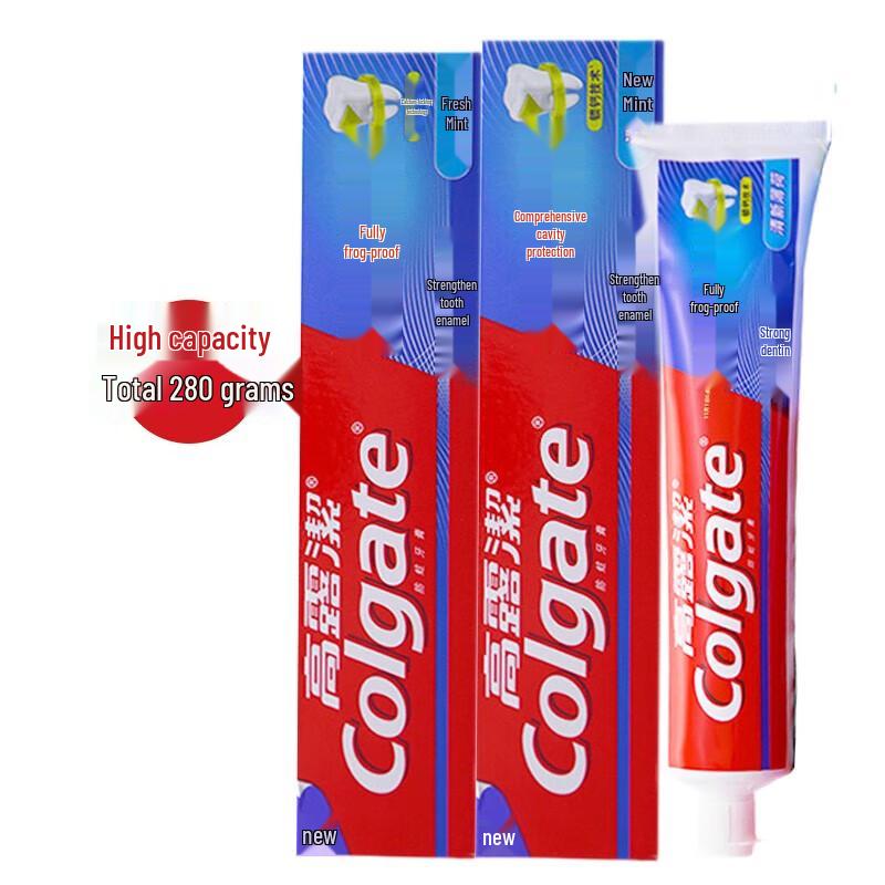 Colgate Fresh Mint Toothpaste (2 x 140g)