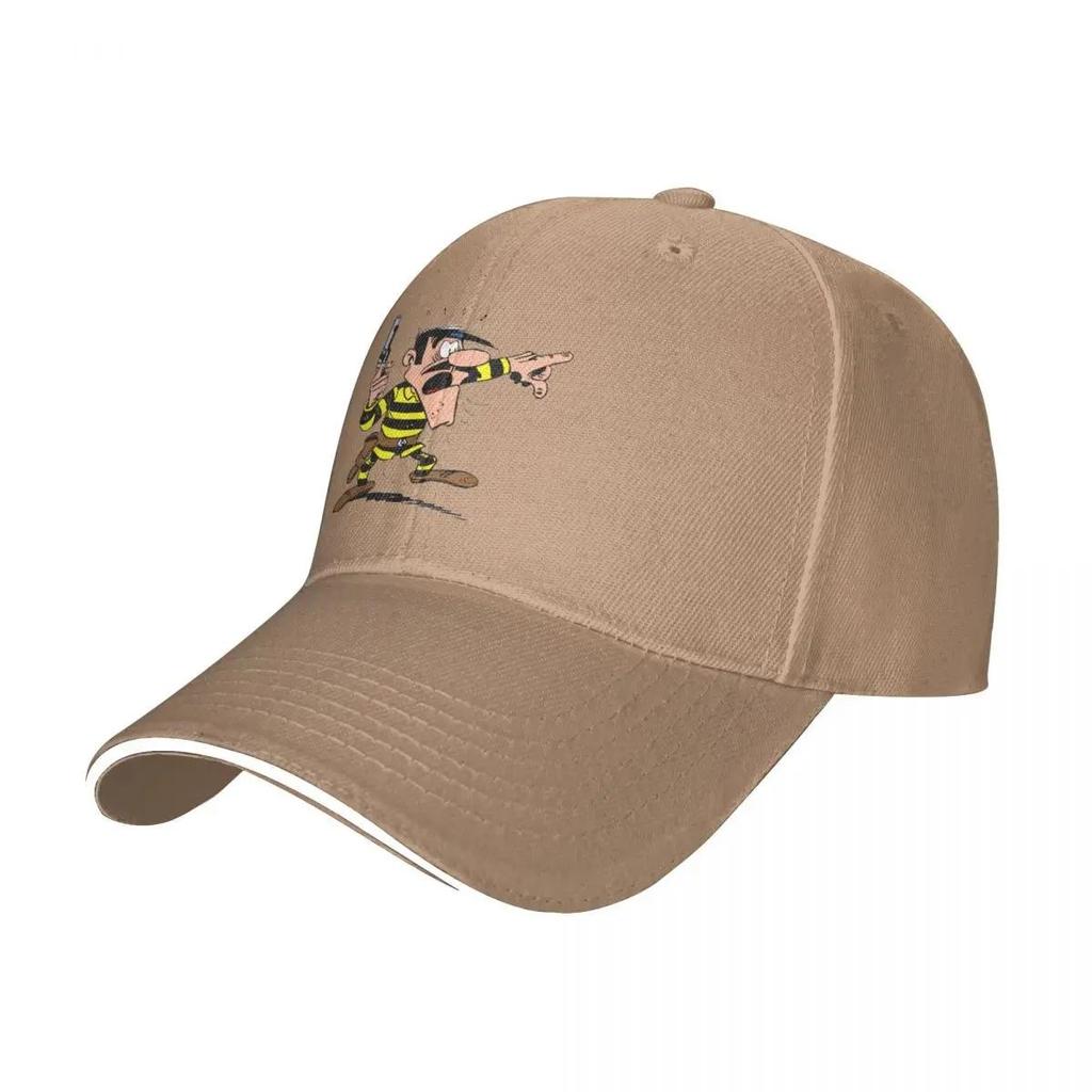 Joe Lucky Luke Cappellini da Baseball Vintage Cartone Animato Daltons Anime Cappellini Sandwich Unisex Copricapo Regolabile Sport