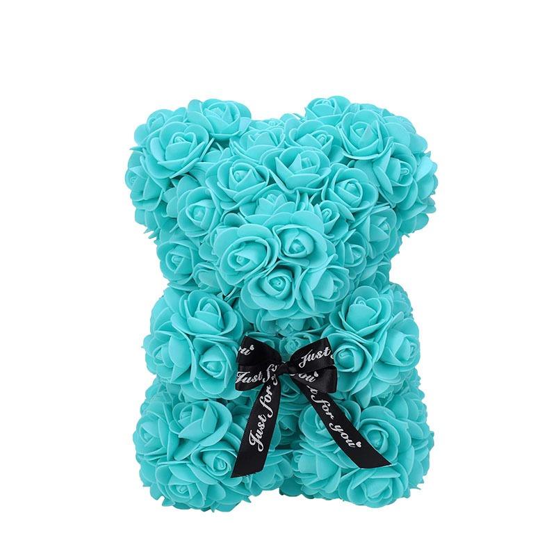 1 ST Kunstbloem Eeuwige Roos Teddybeer Moederdag Verjaardag Valentijnsdag Jubileum Cadeau Huisdecoratie