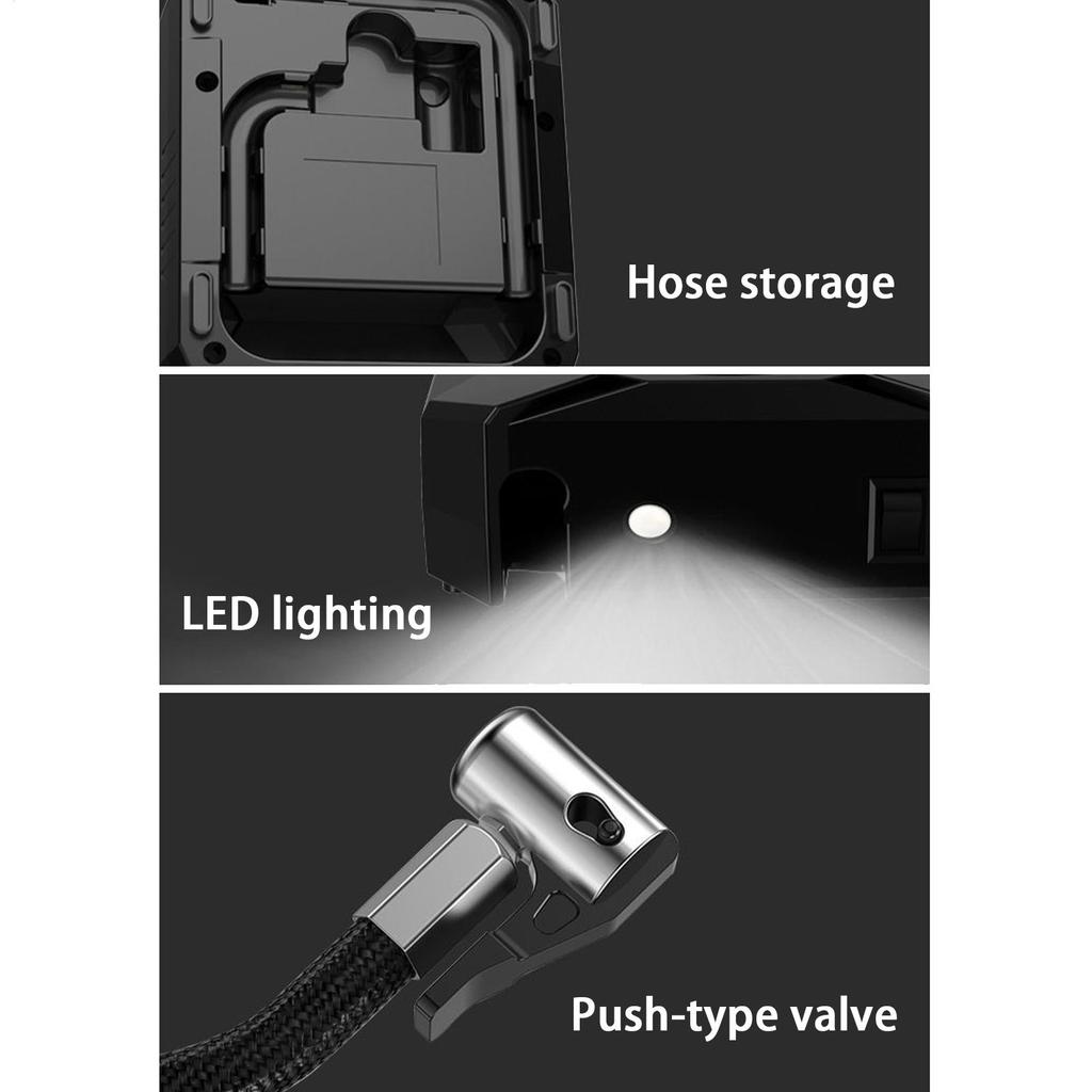 Air Pump Cordless Air Pump 12v Electric Digital Display Pressure Gauge Cordless For Truck Car Motorcycle Bike Bicycle Wheel