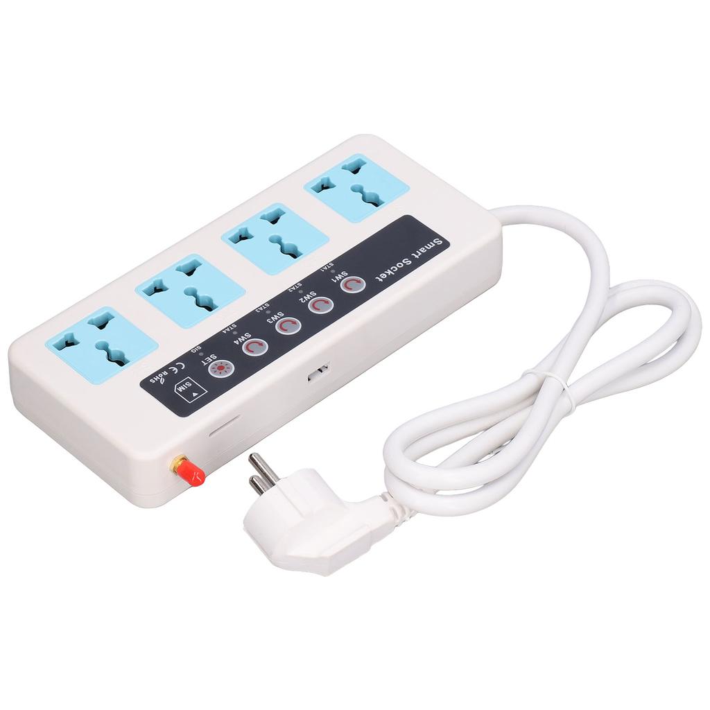 Smart Power Strip Corrosion Resistant Good Electrical Conductivity Remote Control Power Strip  90?