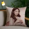 SSungkyung LLee ACTOR Pillow Case Silky Elegant Comfort Sofa Bed Invisible Zipper