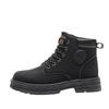 Botas Martin Unisex de Caña Alta Otoño/Invierno 2024 - Zapatos Casuales de Cuero Cálido Estilo Coreano