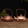 Large Capacity Kettle Pure Copper Hot Water Kettle Handmade Brass Kettlemetal Coffee Pots Warm Wine Jug Vintage Chines Tea Set