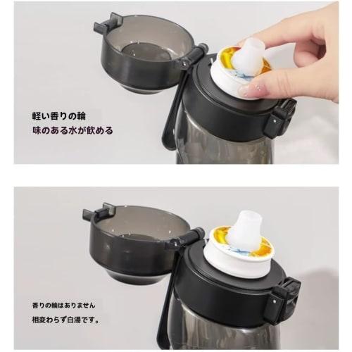 [2025 New Model] 19 Flavors, Flavor-Changing Water Bottle, 650ml Fruit Fragrance Water Bottle, BPA-Free Sports Air Water Up Bottle, Fitness Yoga Outdo