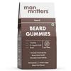 Man Matters Beard Gummies for Men | 30 Days Pack | Thicken Beard, Stimulates Beard Follicles & Improves Beard Density | Biotin, D-aspartic Acid
