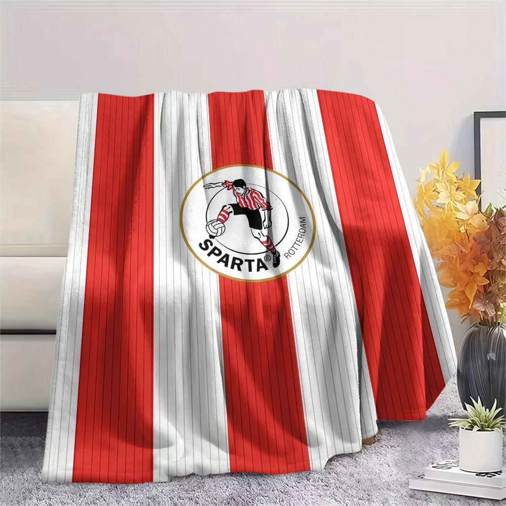 Sparta Rotterdam Blanket, High quality Comfortable for All Seasons, Home Decor, Warmth and Comfort