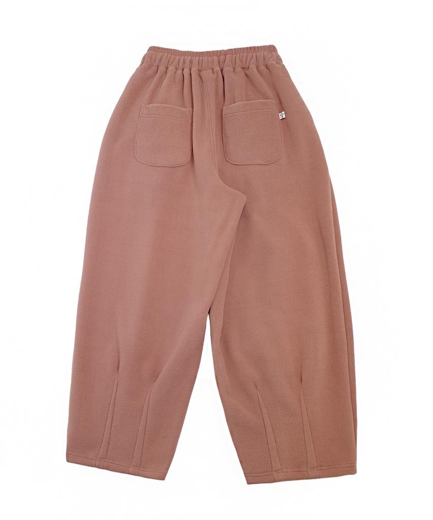 Un pantalon de survêtement en micropolaire 2 couches NOTHING (Rose)