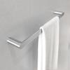 Wall-Mounted Single Towel Bar with Storage Shelf