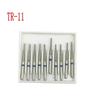 10pcs/box Dental Diamond Burs Drill FG Diamond 1.6mm Shank for High Speed Handpiece Burs