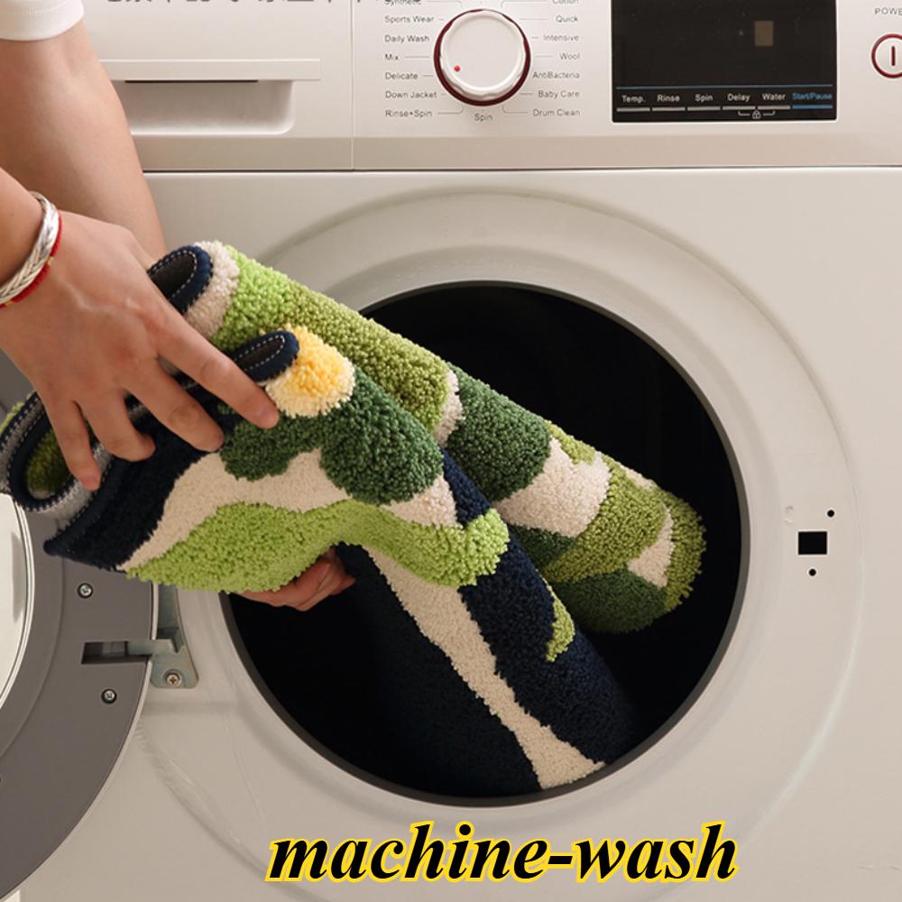 Dopamine Forest Sponge Bathroom Cashmere Thickening Mat Bath Non-slip Carpets In Wash Basin Bathtub  Floor Rug Shower Room Doormat Memory Foam 3D Pad