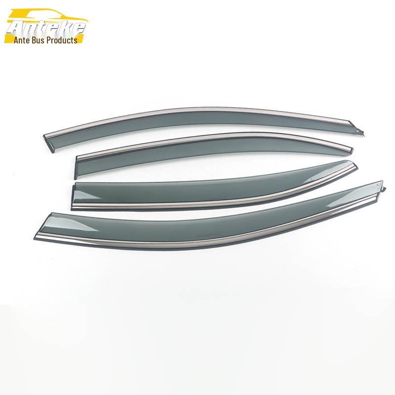 3D Stainless Steel Rain Guards & Sun Visor Trim for 13-18 Jetta