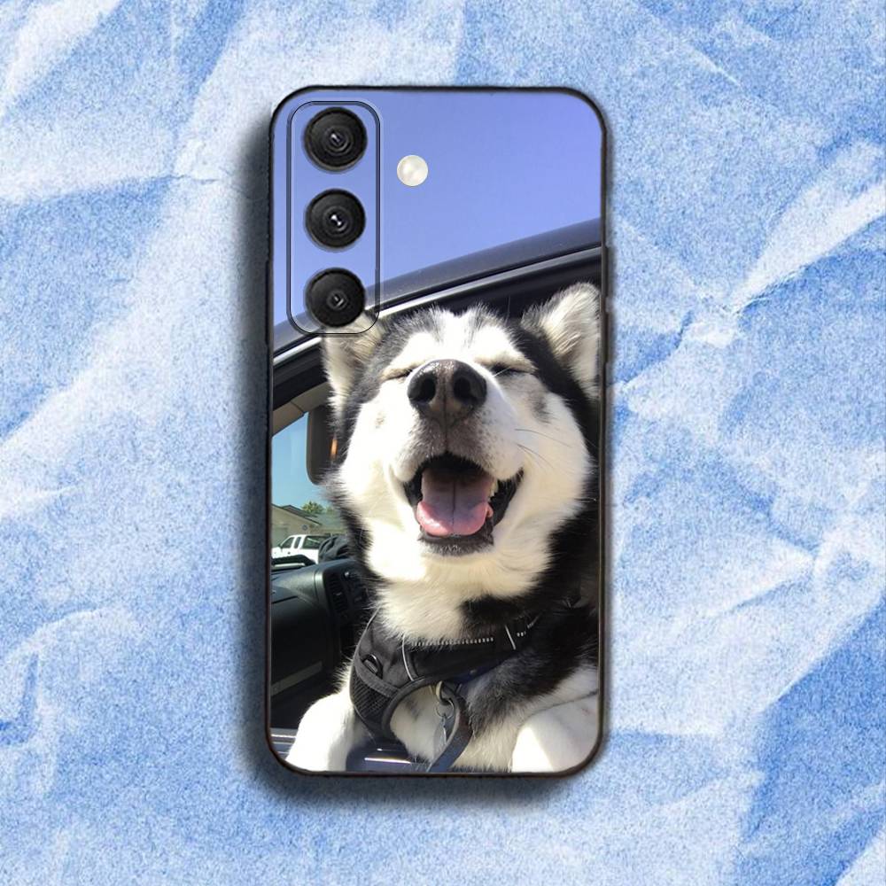 

Siberian H-Husky Dog Phone Case For Samsung S25,S24,S21,S22,S23,S30,Ultra,S20,Plus,Fe,Lite,5G Black Cover Samsung S24ULTRA