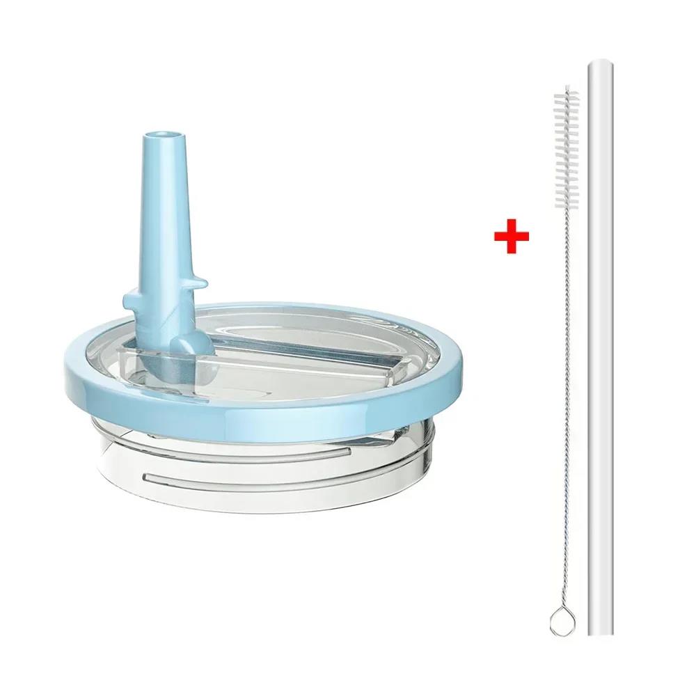 40oz Flip Straw Leak Proof Lid for Stanley H2.0 Quencher ProTour Tumbler Lid Replacement for Stanley Cup Accessories Straw Cover Cup Holders 5