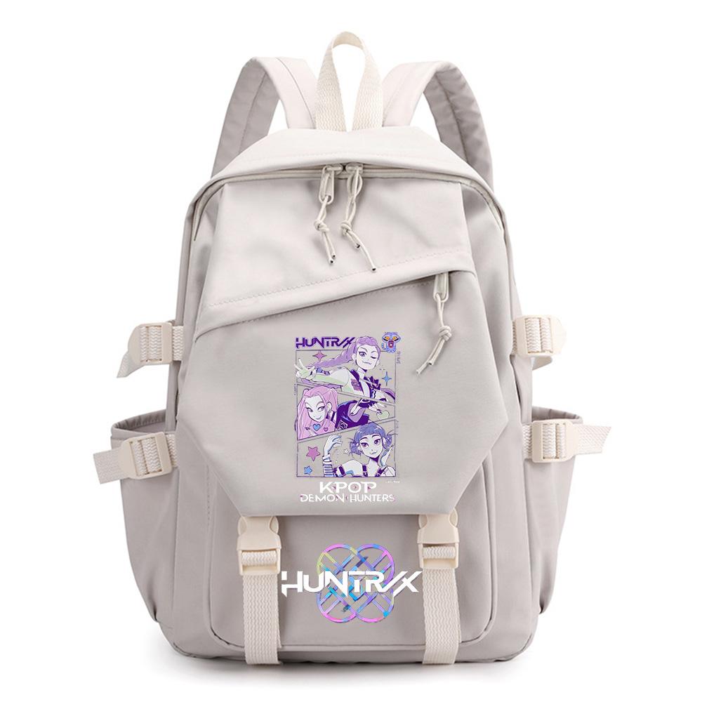 Anime Kpop Dämonenjäger Bedruckter Rucksack für Teenager Junge Mädchen Schulanfang Schultasche Kinder Student Buchrucksack Frauen Reisetasche Kindergeschenk Mochila