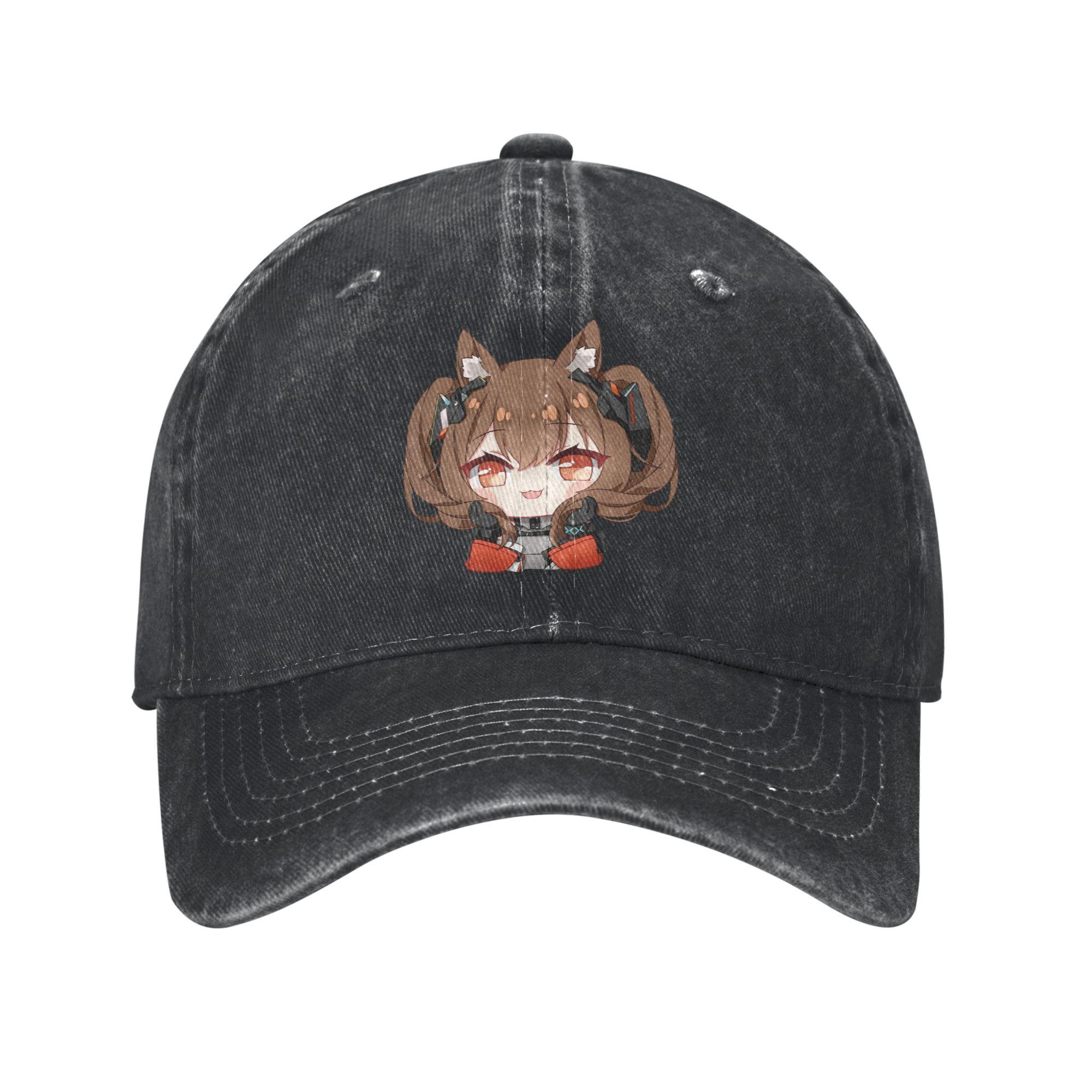 Angelina Arknights Endfield Casual Baseball Cap Summer Trucker Hat Sun Visor Cap Women Men Fashion Baseball Caps 1pc