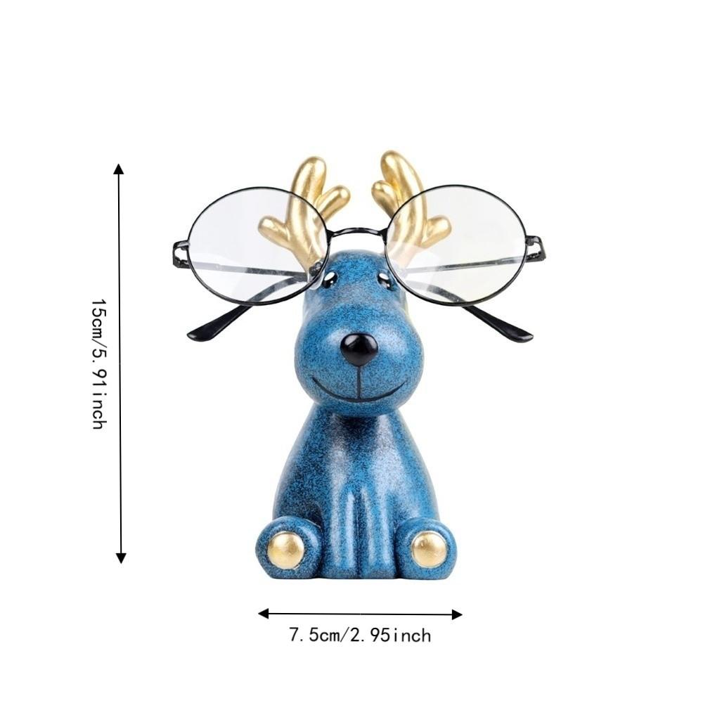 Resin Eyeglass Stand Multi-Functional Resin Ornament Stylish Sunglasses Rack Home Decor