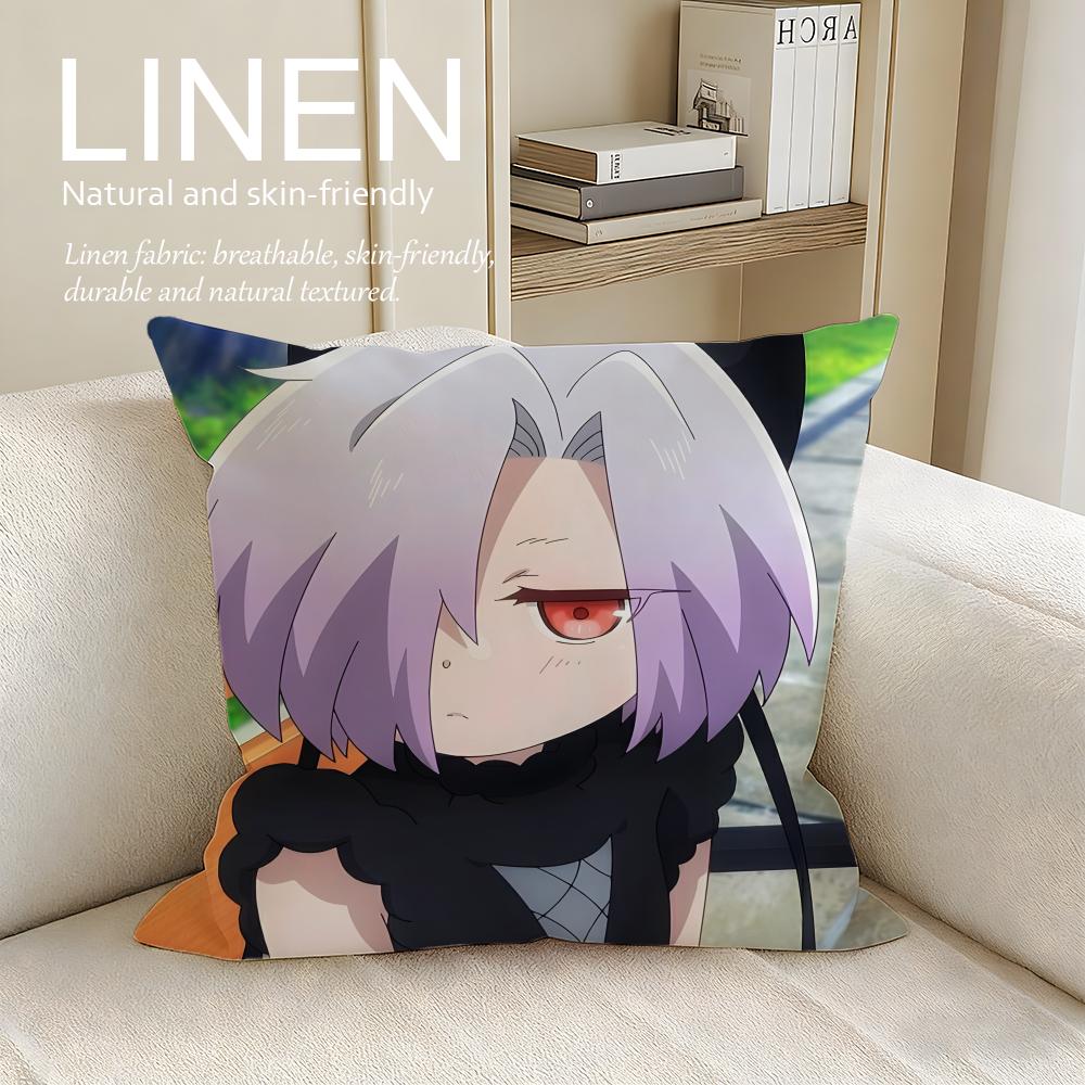 

The Shy Hero and the Assassin Princesses Cushion Cover Pillowcase Set Pcs x x Breathable Washable Sofa Cushion Cover 30X30cm
