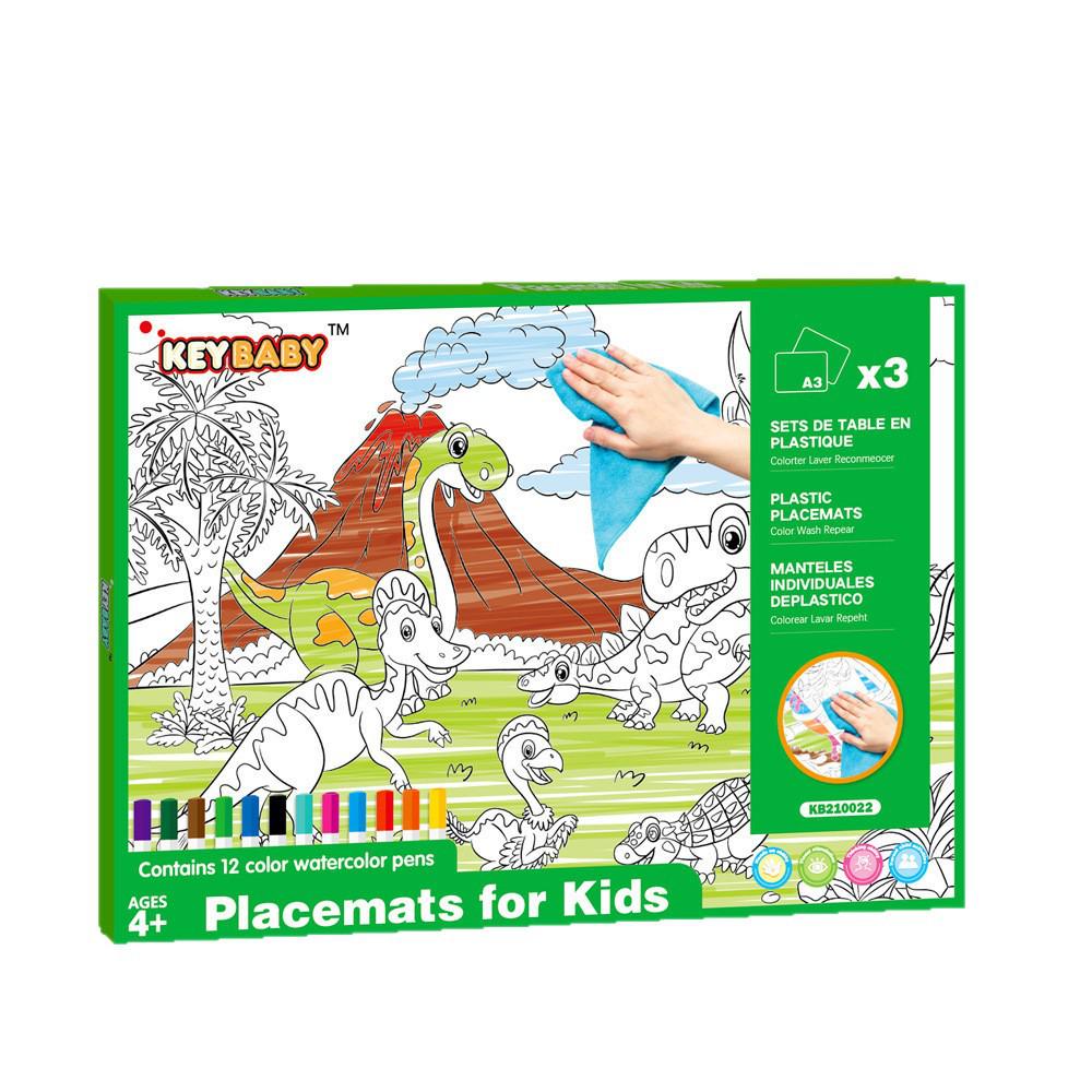 Keybaby Sihirli Su Çizim Kitabı: Çocuklar İçin Anında Ortaya Çıkan Renk Değiştiren Eğitici Kitap