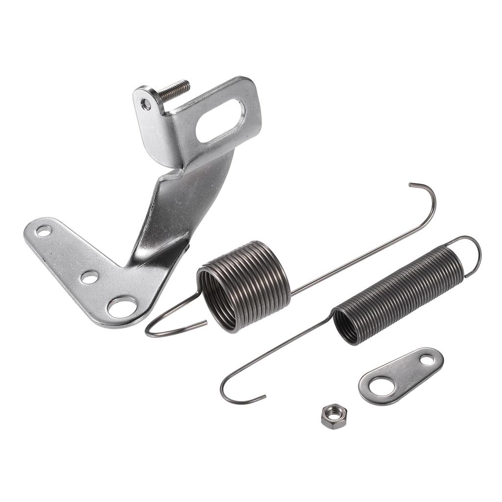 Hihaha Universal Throttle Return Spring Car Carburetor Throttle Cable Bracket with Dual Return Springs