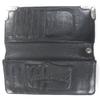 Great CHROME HEARTS Purse Single-fold wallet black leather mens Used