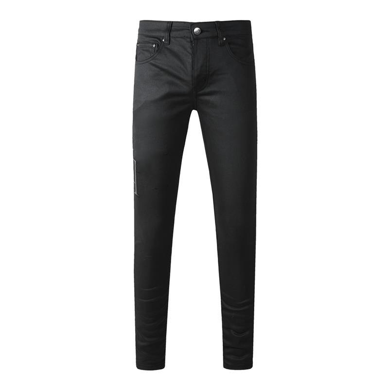 STREETRICH Fashion Americans Brands Men's Jeans Luxury Streetwear Holes Long Trousers Quality Male Stretch Slim Pants Skinny Trousers