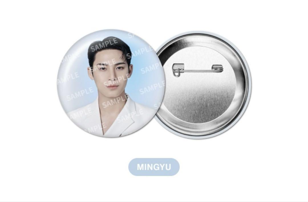 

[USED] Seventeen Mingyu Waltz NEW_ Can Badge