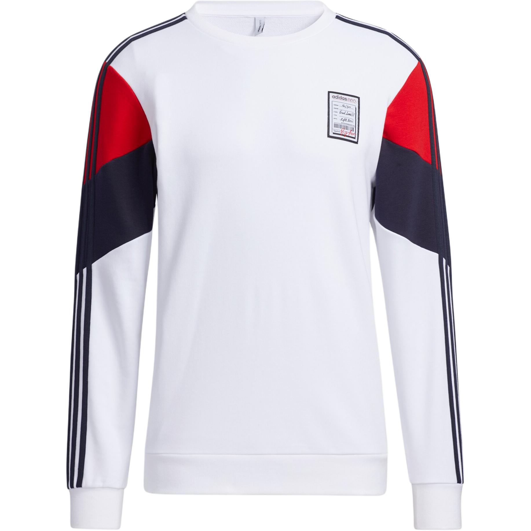 Adidas Sweatshirts Men s Crew Neck Moderate Regular GU0843 S