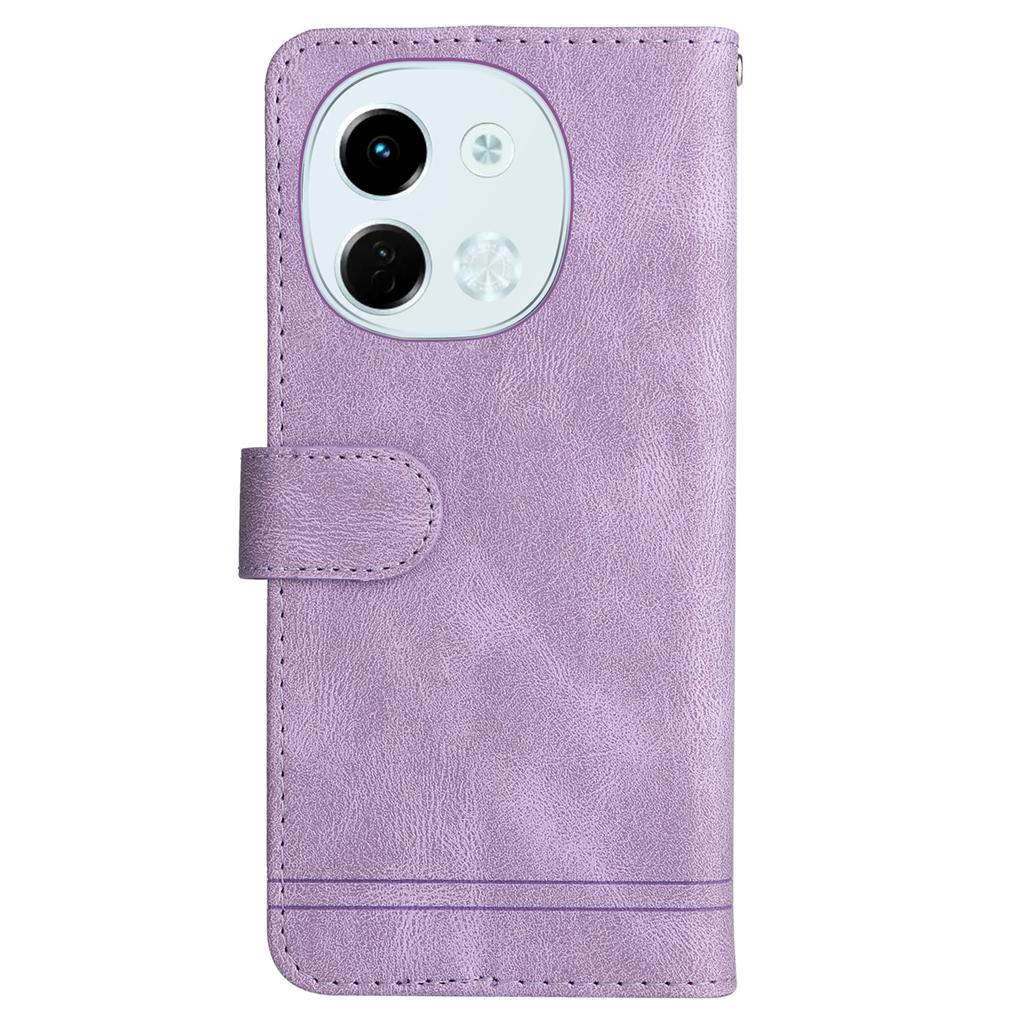 For TECNO Spark 30 5G/Pova 6 Neo 5G Leather Wallet Cases Skin Touch Phone Cover Stand with Strap