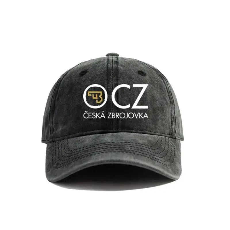 2025 Ceska Zbrojovka Basebollkepsar Slitna Kepsar CZ Vapen Keps Herr Dam Retro Utomhus Sommar Justerbara Kepsar Mode