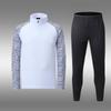 Unisex Quick-Dry Running Set Long Sleeve Athletic Top Jogging Gym Workout Fall Winter