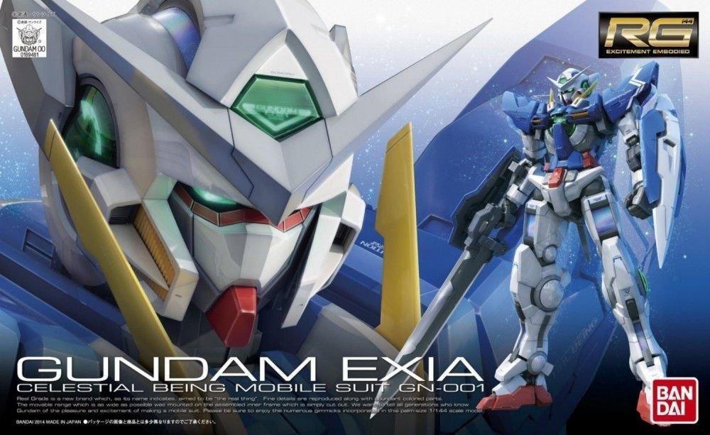 Bandai RG Gundam Exia Suit Gundam 1/144 GN-001 (Mobile 00)