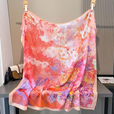 111 * 111 Light Silk Scarf Scarf Women's Shawl Fashion Versatile Sunscreen Breathable Shawl