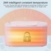 USB Baby Wipe Warmer Large Capacity Smart Baby Wipe Heater with LED Display 3 Mode 40-60 °C Adjustable Wipes Warmer Dispenser
